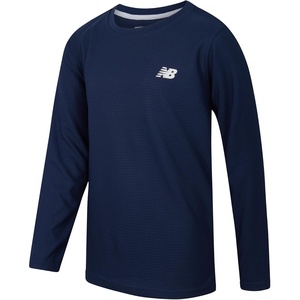 image:imageNew Balance Boys Long Sleeve Shirts  Waffle Knit Long Sleeve Boys Thermal Shirt Athletic Performance Base Layer Kids 820Navy Solid