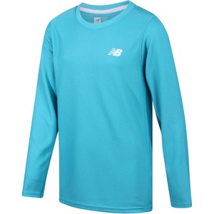image:imageNew Balance Boys Long Sleeve Shirts  Waffle Knit Long Sleeve Boys Thermal Shirt Athletic Performance Base Layer Kids 820Sky Blue Solid