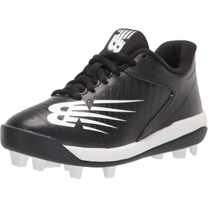 image:imageNew Balance Kids 4040 V6 Molded Baseball ShoeBlackWhite