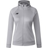 image:imageNew Balance Womens Fastpitch Softball Travel Hoodie Light Grey Xl