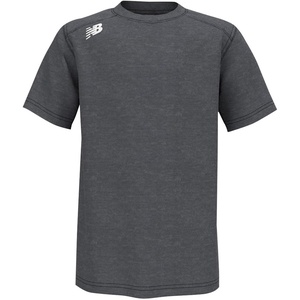 image:imageNew Balance Youth Tech Baseball TShirt Dark Grey XL