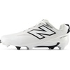 image:imageNew Balance Mens Burnx5 Lacrosse CleatsWhiteBlackGrey