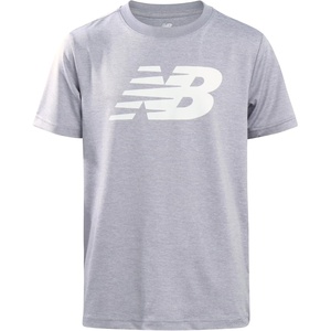 image:imageNew Balance Boys Shirts  Short Sleeve Cotton Graphic Tee Shirts for Teens  Youth Kids Boys Athletic ShirtsGrey Heather