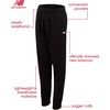 image:imageNew Balance Boys Sweatpants  4 Pack Active Performance Fleece Boys Joggers with Elastic Waistband  Athletic Pants for KidsOlive GreenGrey