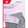 image:imageNew Balance Girls Leggings Set  2 Piece Pullover Girls Hoodie Sweatshirt amp Athletic Leggings Kids Activewear Outfit 712Raspberry