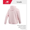 image:imageNew Balance Girls Leggings Set  2 Piece Pullover Girls Hoodie Sweatshirt amp Athletic Leggings Kids Activewear Outfit 712Rose Sugar Grey