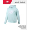 image:imageNew Balance Girls Leggings Set  2 Piece Pullover Girls Hoodie Sweatshirt amp Athletic Leggings Kids Activewear Outfit 712Surf Grey