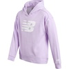 image:imageNew Balance Girls Leggings Set  2 Piece Pullover Girls Hoodie Sweatshirt amp Athletic Leggings Kids Activewear Outfit 712Violet Black