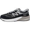 image:imageNew Balance Kids 990 V6 Laceup SneakerBlackSilver 1