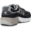 image:imageNew Balance Kids 990 V6 Laceup SneakerBlackSilver 1