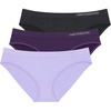 image:imageNew Balance Womens Seamless Bikini UnderwearViolet TulipCrown JewelBlack