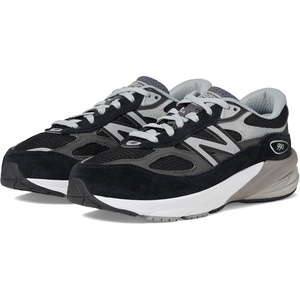 image:imageNew Balance Kids 990 V6 Laceup SneakerBlackSilver 1