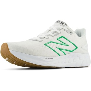 image:imageNew Balance Mens Fresh Foam 680 V8WhiteBrighton GreyKelly Green