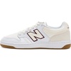 image:imageNew Balance Mens 480 V1 SneakersSea SaltClassic Crimson