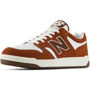 image:imageNew Balance Mens 480 V1 SneakersRelic BrownWhite