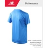 image:imageNew Balance Boys Athletic Shirts 2 Pack Performance Short Sleeve T Shirts  Crew Neck Regular Fit Lightweight and Breathable Activewear for School Sports or Everyday PlayBlue Oasis  White