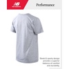 image:imageNew Balance Boys Athletic Shirts 2 Pack Performance Short Sleeve T Shirts  Crew Neck Regular Fit Lightweight and Breathable Activewear for School Sports or Everyday PlayLight Grey  Black