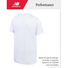 image:imageNew Balance Boys Athletic Shirts 2 Pack Performance Short Sleeve T Shirts  Crew Neck Regular Fit Lightweight and Breathable Activewear for School Sports or Everyday PlayBlueoasis White