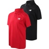 image:imageNew Balance Boys Polo Shirt 2 Pack Dry Fit Performance Golf Shirts for Boys  Short Sleeve with a Classic TwoButton Collar Built for Active Play Comfortable for School Sports or Everyday WearBlackRed