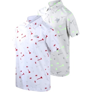 image:imageNew Balance Boys Polo Shirt 2 Pack Dry Fit Performance Golf Shirts for Boys  Short Sleeve with a Classic TwoButton Collar Built for Active Play Comfortable for School Sports or Everyday WearGrey GolfWhite Golf