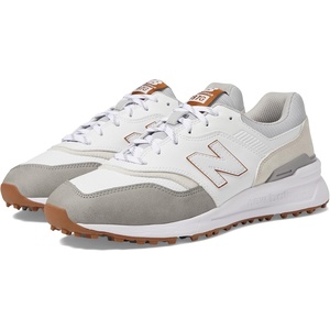 image:imageNew Balance Mens 997 Spikeless Golf ShoeWhiteGrey