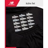 image:imageNew Balance Boys Tracksuit Set  2 Piece Classic Hoodie Sweatshirt and Boys Jogger Sweatpants with Pockets Sizes 816Black