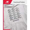 image:imageNew Balance Boys Tracksuit Set  2 Piece Classic Hoodie Sweatshirt and Boys Jogger Sweatpants with Pockets Sizes 816Oatmeal