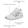 image:imageNew Balance Mens Freezelx V4 TurfWhiteBlackPolar Blue