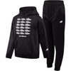image:imageNew Balance Boys Tracksuit Set  2 Piece Classic Hoodie Sweatshirt and Boys Jogger Sweatpants with Pockets Sizes 816Black