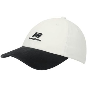 image:imageNew Balance unisexadults 6 Panel Flying NB Stacked Logo Hat ClassicSea Salt Sst