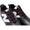 image:imageNew Balance Mens Burnx5 Lacrosse Cleats Shoe BlackWhiteTeam Red 7 Wide