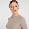 image:imageNew Balance Womens Microrib Long SleeveArid Stone