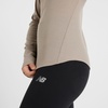 image:imageNew Balance Womens Microrib Long SleeveArid Stone