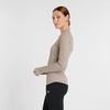 image:imageNew Balance Womens Microrib Long SleeveArid Stone