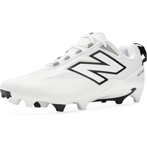 image:imageNew Balance Mens Burnx5 Lacrosse Cleats Shoe NB WhiteArctic Fox 8 Wide