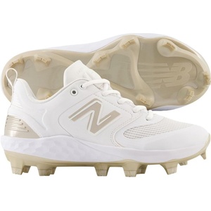 image:imageNew Balance Womens Velov3 TPU Molded Fastpitch Softball Cleats White Medium 65