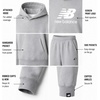 image:imageNew Balance Boys 2 Piece Fleece Pullover Hoodie amp Jogger Sweatpants 820  Brushed Soft Warmth Kangaroo amp Side Pockets with Ribbed Cuffs Ready for School Travel Sports or LoungingGrey