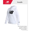 image:imageNew Balance Boys 2 Piece Fleece Pullover Hoodie amp Jogger Sweatpants 820  Brushed Soft Warmth Kangaroo amp Side Pockets with Ribbed Cuffs Ready for School Travel Sports or LoungingBright White Black