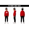 image:imageNew Balance Boys 2 Piece Fleece Pullover Hoodie amp Jogger Sweatpants 820  Brushed Soft Warmth Kangaroo amp Side Pockets with Ribbed Cuffs Ready for School Travel Sports or LoungingRed Black