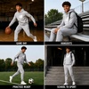 image:imageNew Balance Boys 2 Piece Fleece Pullover Hoodie amp Jogger Sweatpants 820  Brushed Soft Warmth Kangaroo amp Side Pockets with Ribbed Cuffs Ready for School Travel Sports or LoungingGrey