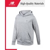 image:imageNew Balance Boys Cotton Fleece Pullover Hoodie with Pocket 2T20  Soft Brushed Interior Lined Hood amp Ribbed Cuffs Athletic Logo for Layering at School Sports amp Everyday PlayTeam Grey