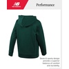 image:imageNew Balance Boys Cotton Fleece Pullover Hoodie with Pocket 2T20  Soft Brushed Interior Lined Hood amp Ribbed Cuffs Athletic Logo for Layering at School Sports amp Everyday PlayMarsh Green