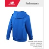 image:imageNew Balance Boys Cotton Fleece Pullover Hoodie with Pocket 2T20  Soft Brushed Interior Lined Hood amp Ribbed Cuffs Athletic Logo for Layering at School Sports amp Everyday PlayBlue Oasis