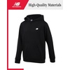 image:imageNew Balance Boys Cotton Fleece Pullover Hoodie with Pocket 2T20  Soft Brushed Interior Lined Hood amp Ribbed Cuffs Athletic Logo for Layering at School Sports amp Everyday PlayBlack