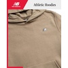 image:imageNew Balance Boys Cotton Fleece Pullover Hoodie with Pocket 2T20  Soft Brushed Interior Lined Hood amp Ribbed Cuffs Athletic Logo for Layering at School Sports amp Everyday PlayStoneware