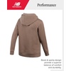 image:imageNew Balance Boys Cotton Fleece Pullover Hoodie with Pocket 2T20  Soft Brushed Interior Lined Hood amp Ribbed Cuffs Athletic Logo for Layering at School Sports amp Everyday PlayMushroom