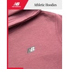 image:imageNew Balance Boys Cotton Fleece Pullover Hoodie with Pocket 2T20  Soft Brushed Interior Lined Hood amp Ribbed Cuffs Athletic Logo for Layering at School Sports amp Everyday PlayRosewood