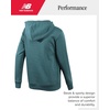 image:imageNew Balance Boys Cotton Fleece Pullover Hoodie with Pocket 2T20  Soft Brushed Interior Lined Hood amp Ribbed Cuffs Athletic Logo for Layering at School Sports amp Everyday PlayNew Spruce