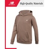 image:imageNew Balance Boys Cotton Fleece Pullover Hoodie with Pocket 2T20  Soft Brushed Interior Lined Hood amp Ribbed Cuffs Athletic Logo for Layering at School Sports amp Everyday PlayMushroom