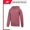 image:imageNew Balance Boys Cotton Fleece Pullover Hoodie with Pocket 2T20  Soft Brushed Interior Lined Hood amp Ribbed Cuffs Athletic Logo for Layering at School Sports amp Everyday PlayRosewood